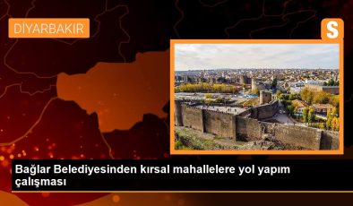 Bağlar Belediyesinden kırsal mahallelere yol imal çalışması