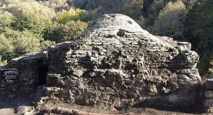 Üst Ulaşlı’daki Tarihi Osmanlı Hamam’da Onarım Başladı