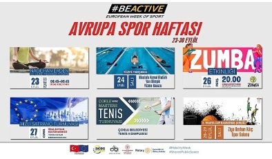 Avrupa Spor Haftası Etkinliklerle Kutlanacak