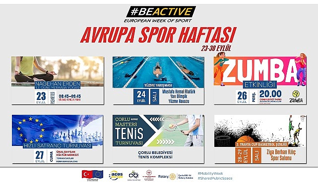 Avrupa Spor Haftası Etkinliklerle Kutlanacak