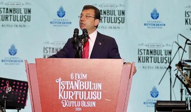 İBB Başkanı Ekrem İmamoğlu, İstanbul’un düşman işgalinden kurtuluşunun 101’inci yıldönümünü, Beşiktaş Meydanı’nda İstanbullularla birlikte kutladı.